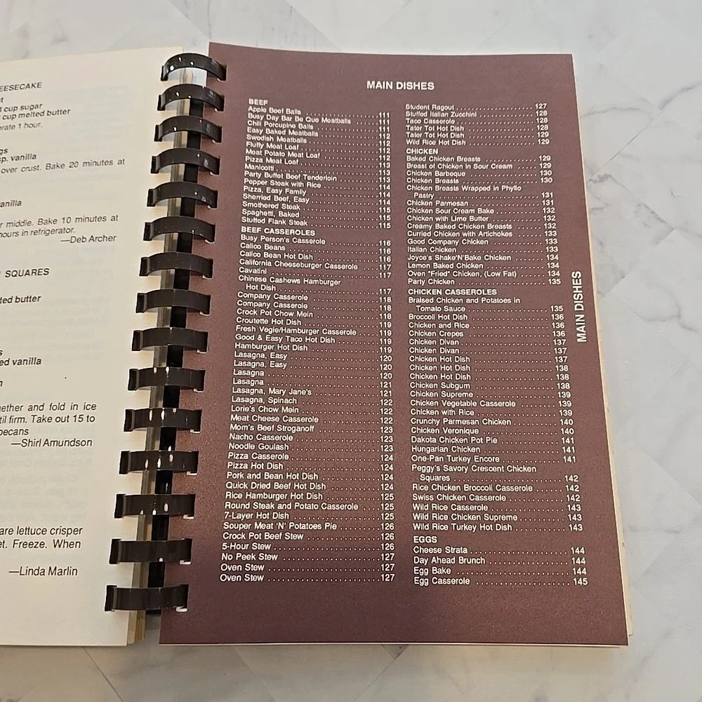 Christus Victors Burnt Offerings II Lutheran Church Cookbook 1967-1987 Minnesota